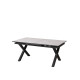 Mesa de jantar extensível em cerâmica – Versátil e moderna