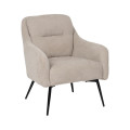 Sillón con brazos Oslo Beige 69 x 79 x 73 cm