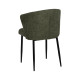 Silla comedor verde tejido hierro contract | fanmuebles