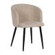 Chaise Salle à Manger Rembourrée Crème | fanmuebles