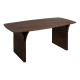 Mesa de comedor moderna madera de acacia marrón 180 x 76 x 90 cm - fanmuebles