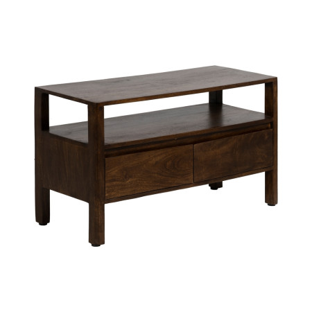 MUEBLE AUXILIAR MARRÓN MADERA DE MANGO 97 X 40 X 55 CM