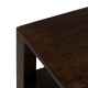 MUEBLE AUXILIAR MARRÓN MADERA DE MANGO 97 X 40 X 55 CM