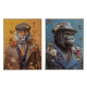TABLEAU ANIMALS 2/M CRISTAL 60 X 80 CM