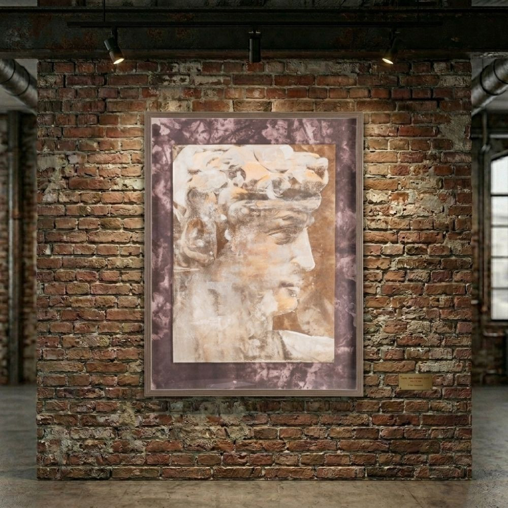 Cuadro decorativo David perfil 94 x 124,5 x 4,7 c