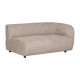 SOFÁ MÓDULO DERECHO BEIGE TEJIDO SALÓN 151 X 92 X 65 CM
