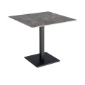 MESA GRIS PIEDRA SINTERIZADA CONTRACT 80 X 80 X 75 CM