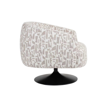 Sillón Crema - Beige 76 x 73 x 80 cm