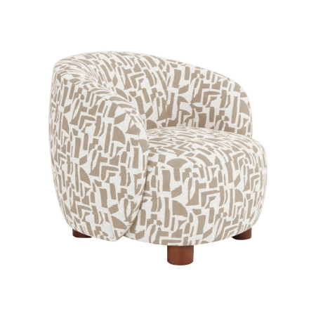 Sillón Crema - Beige 80 x 62 x 82 cm