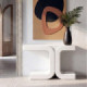 CONSOLA BLANCO DM 120 X 38 X 80,50 CM