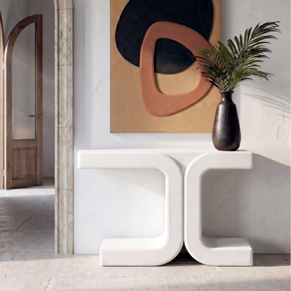 CONSOLA BLANCO DM 120 X 38 X 80,50 CM