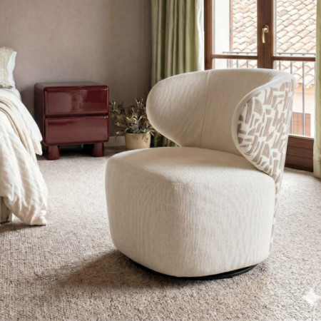 Sillón Crena - Beige 73 x 74 x 68 cm
