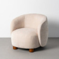Sillón Crema 80 x 62 x 82 cm