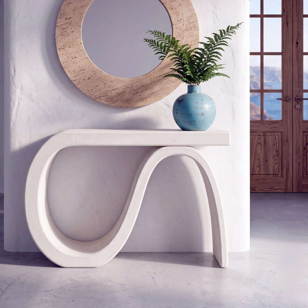 CONSOLA BLANCO DM 115 X 37,50 X 80 CM