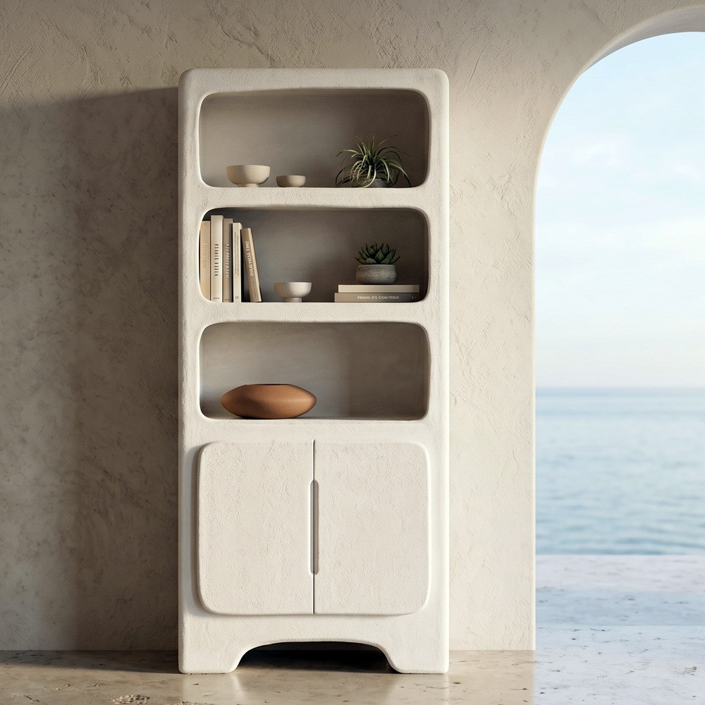 LIBRERÍA BLANCO DM 80 X 35 X 180 CM