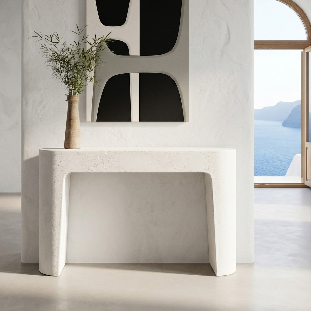 CONSOLA BLANCO DM 120 X 32 X 80 CM