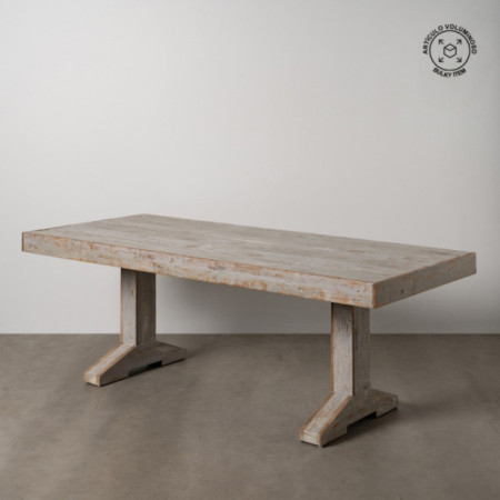Mesa jantar Madeira Reciclada 220 cm - fanmuebles