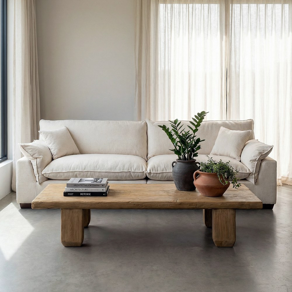 Mesa Centro Natural 178 x 35 x 69 cm