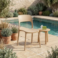 SILLA APILABLE CAQUI PP CONTRACT 58 X 41 X 82 CM