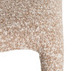 Silla diseño tapizada Beige 59 x 81 x 63 cm