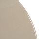Mesa de comedor redonda Taupe alto brillo 120 x 75 x 120 cm