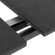 Table extensible de salle à manger en céramique et verre | fanmuebles