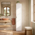 Armario multiusos 1 puerta - Fit - Blanco 39 x 190 x 35 cm