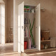 Armario Besenschrank 2 Türen Eiche | fanmuebles