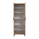 Zapatero de pie Basilea 2 puertas Roble Artisan 68 x 195 x 35 cm