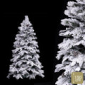 Árbol de navidad artificial nevado con 272 ramas plegables Ø85 x 150 cm