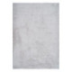 Alfombra shaggy de pelo suave gris claro 200 x 2 x 300 cm
