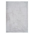 Alfombra shaggy de pelo suave gris claro 200 x 2 x 300 cm