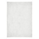 Alfombra shaggy de pelo suave blanco roto 200 x 2 x 300 cm