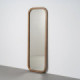 Espejo vestidor de madera de mango natural 62 x 180 x 4 cm