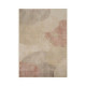 Alfombra salón formas orgánicas natural-teja viscosa 160 x 1 x 230 cm