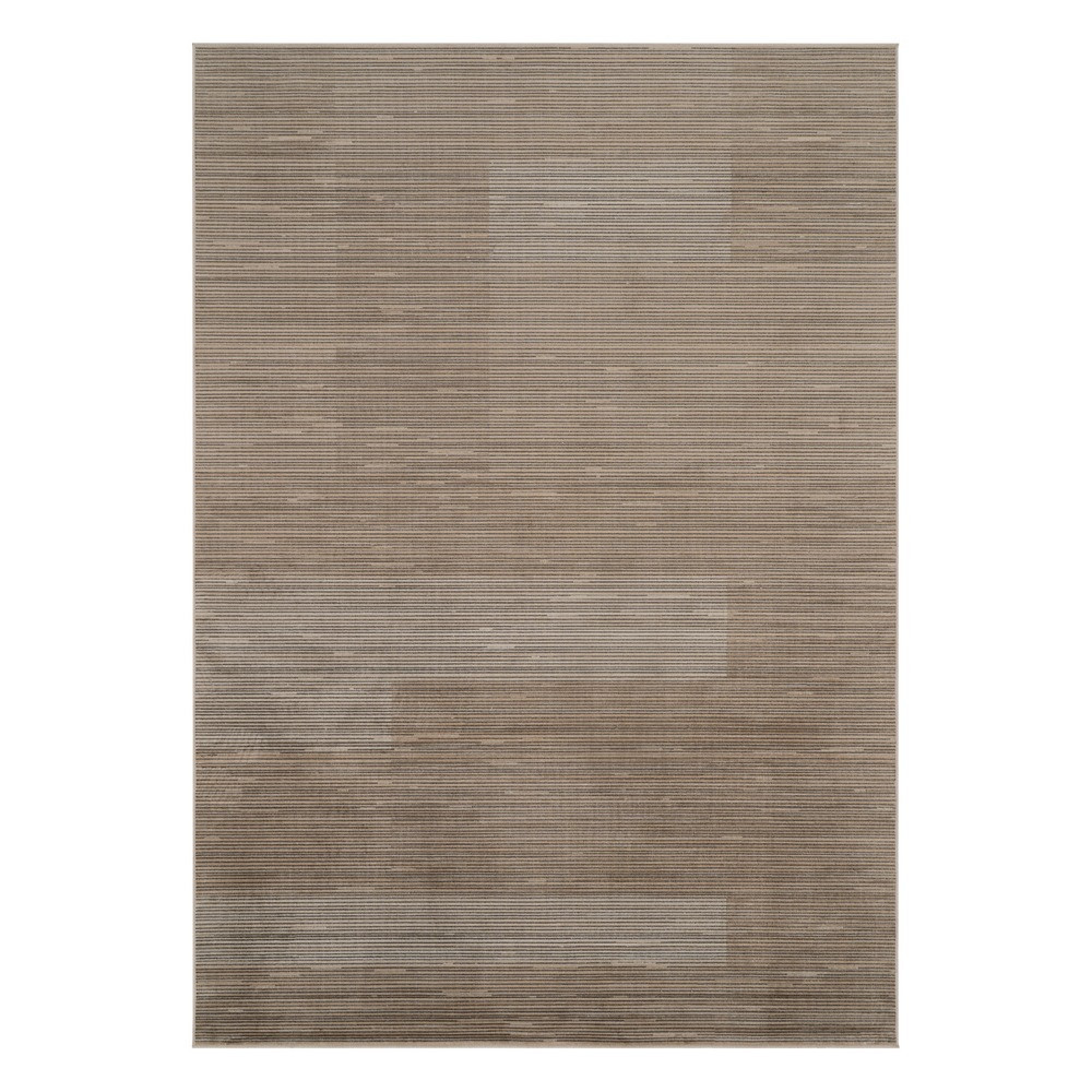 Alfombra salón gran formato lineal texturizada natural viscosa 200 x 1 x 300 cm