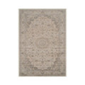 Alfombra de viscosa natural 160 x 1 x 230 cm