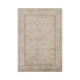 Alfombra de viscosa natural 160 x 1 x 230 cm