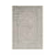 Alfombra de viscosa gris 160 x 1 x 230 cm