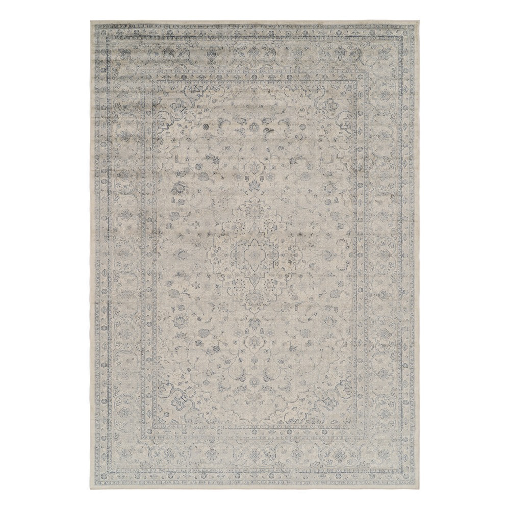 Alfombra de viscosa gris gran formato 200 x 1 x 300 cm