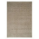Alfombra en relieve de viscosa y chenilla natural 200 x 1 x 300 cm