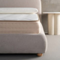 Colchón viscoelástico beige 135 x 23 x 190 cm