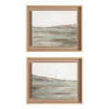 Díptico de cuadros pintura abstracto 2 cuadros 60 x 50 x 0,8 cm