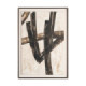 Cuadro pintura abstracto espiral del tiempo 92 x 132 x 0,8 cm