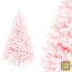 Árbol de navidad artificial rosa con 370 ramas plegables Ø87 x 150 cm