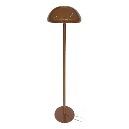 Lámpara de suelo de metal marrón 39 x 148 x 39 cm