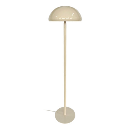 Lámpara de suelo de metal crema 39 x 148 x 39 cm