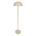 Lámpara de suelo de metal crema 39 x 148 x 39 cm