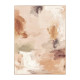 Cuadro impresión con marco beige abstracto 80 x 120 x 3,8 cm