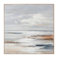 Cuadro pintura abstracto azul 120 x 120 x 5,2 cm